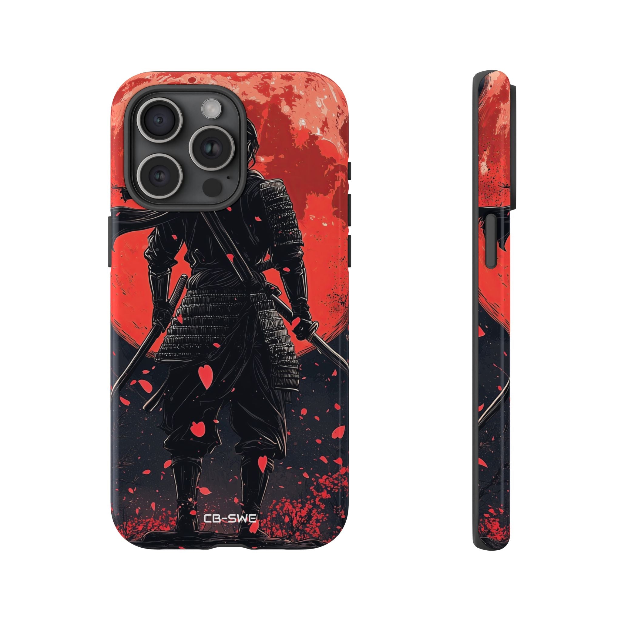 Ninja Faces Moon - iPhone Case