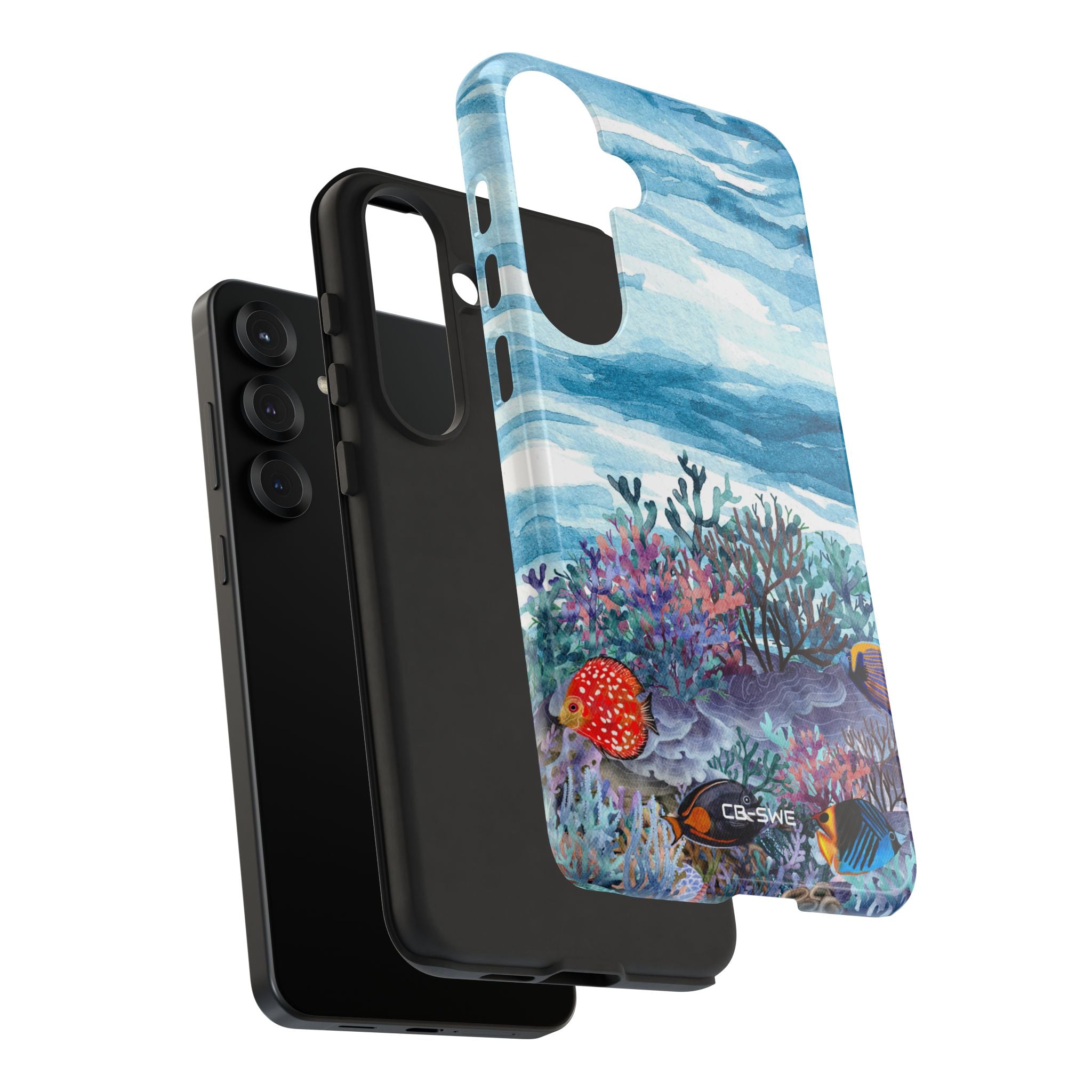 Aquatic Life Watercolors - Samsung Case