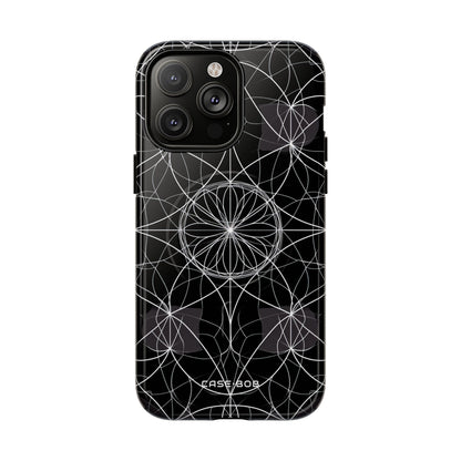 Radiant Petal Orbit iPhone 14 Pro Max Case - Tough+