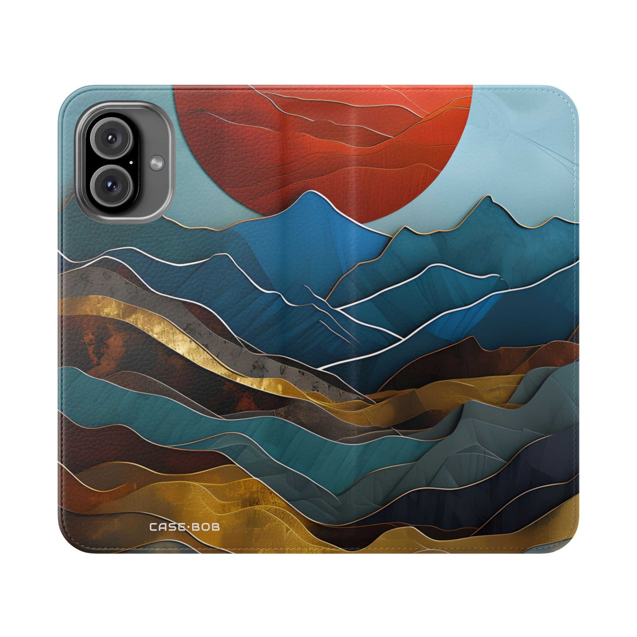 Solar Flame - iPhone 16 Plus Case - Wallet