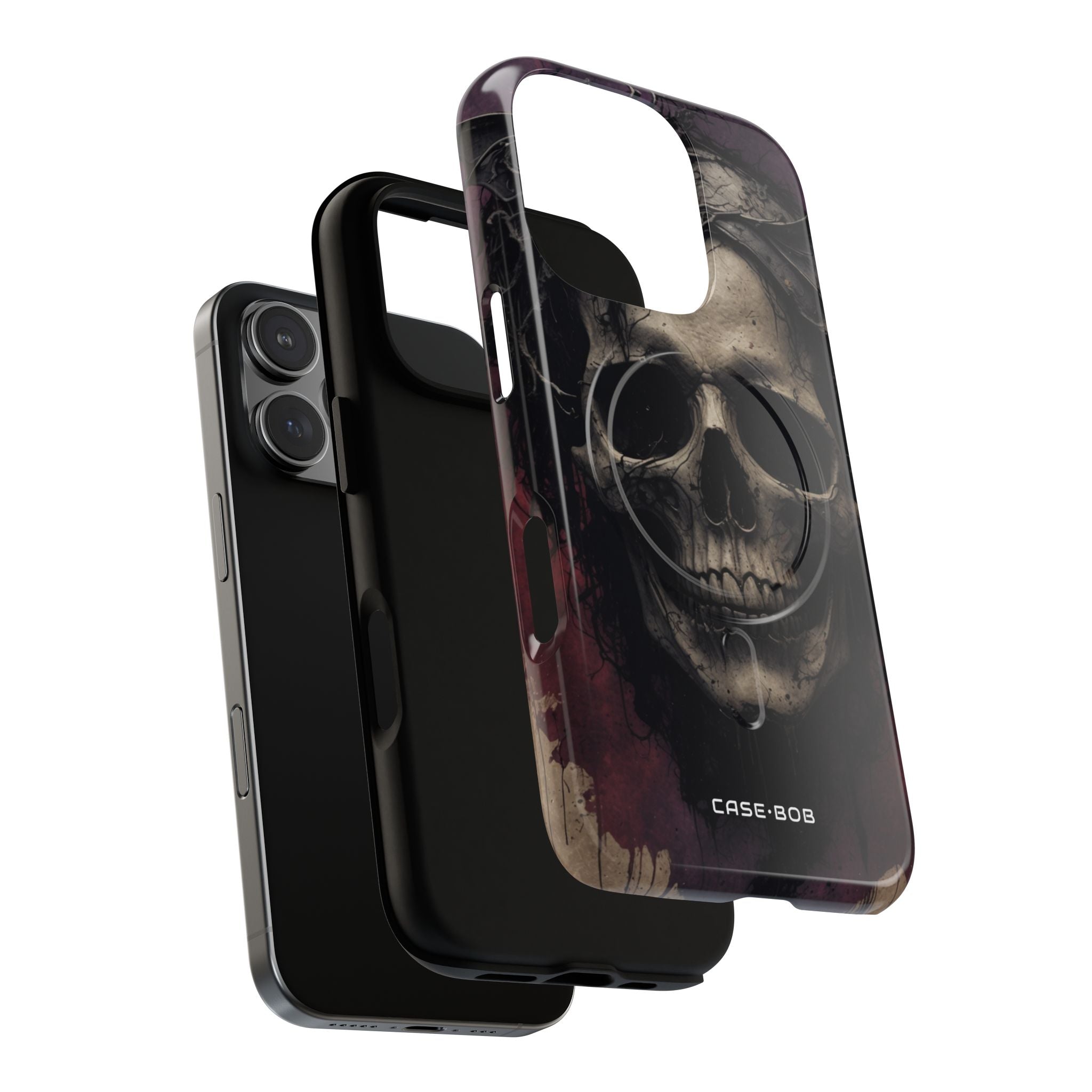 Gothic Skull Crown iPhone 16 Pro Case - Tough+