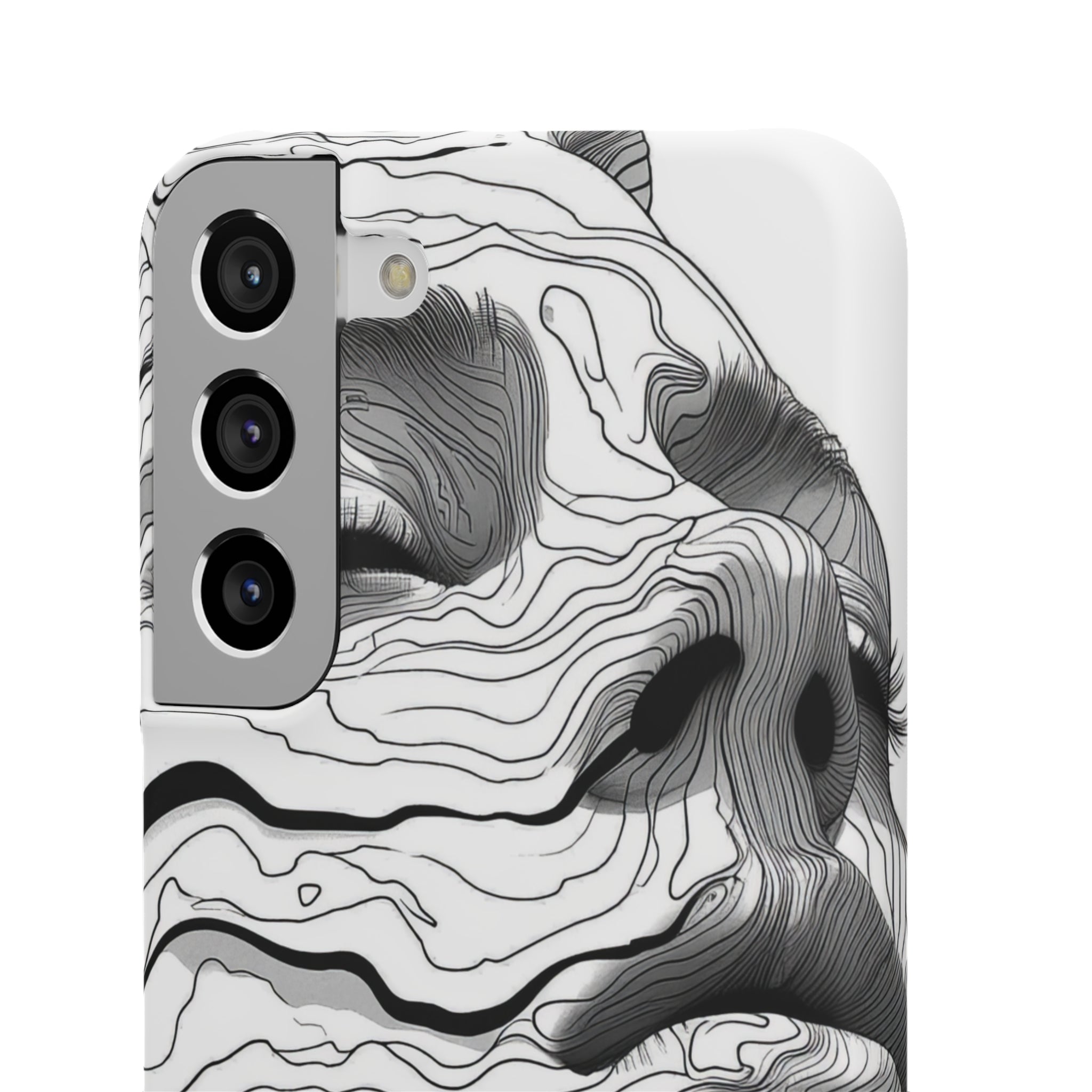 Topographic Serenity | Slim Phone Case for Samsung