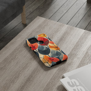 Scandinavian Leafy Serenity - Protective Phone Case