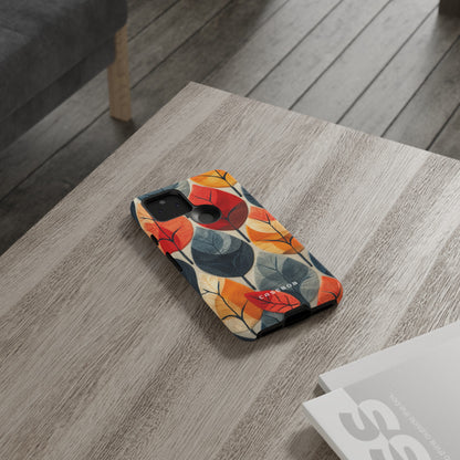 Scandinavian Leafy Serenity - Protective Phone Case