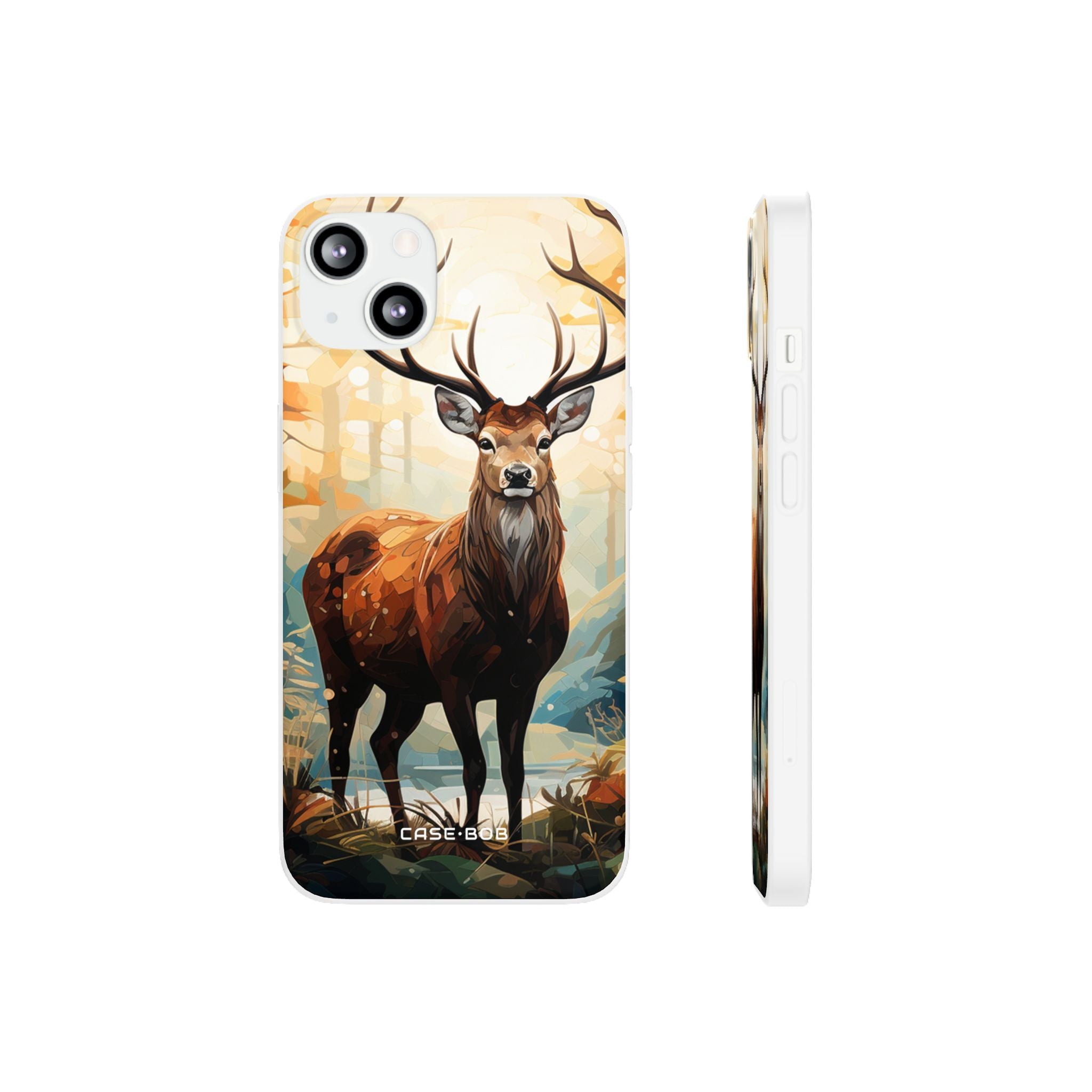 Glowing Stag iPhone 13 - Soft