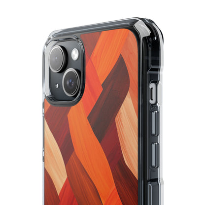 Warm Pantone Pattern - Clear Impact Case for iPhone