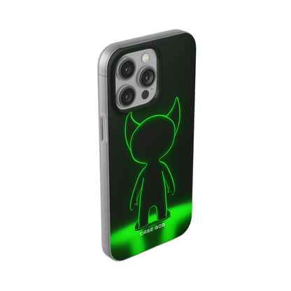 Neon Horned Glow iPhone 14 Pro Max Case - Soft