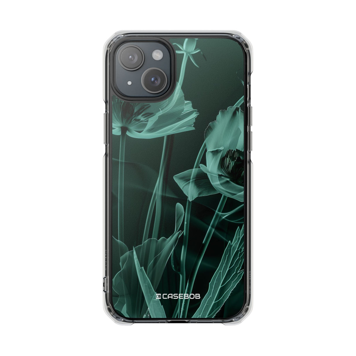 Botanical Transparency - Phone Case for iPhone (Clear Impact - Magnetic)