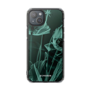 Botanical Transparency - Phone Case for iPhone (Clear Impact - Magnetic)