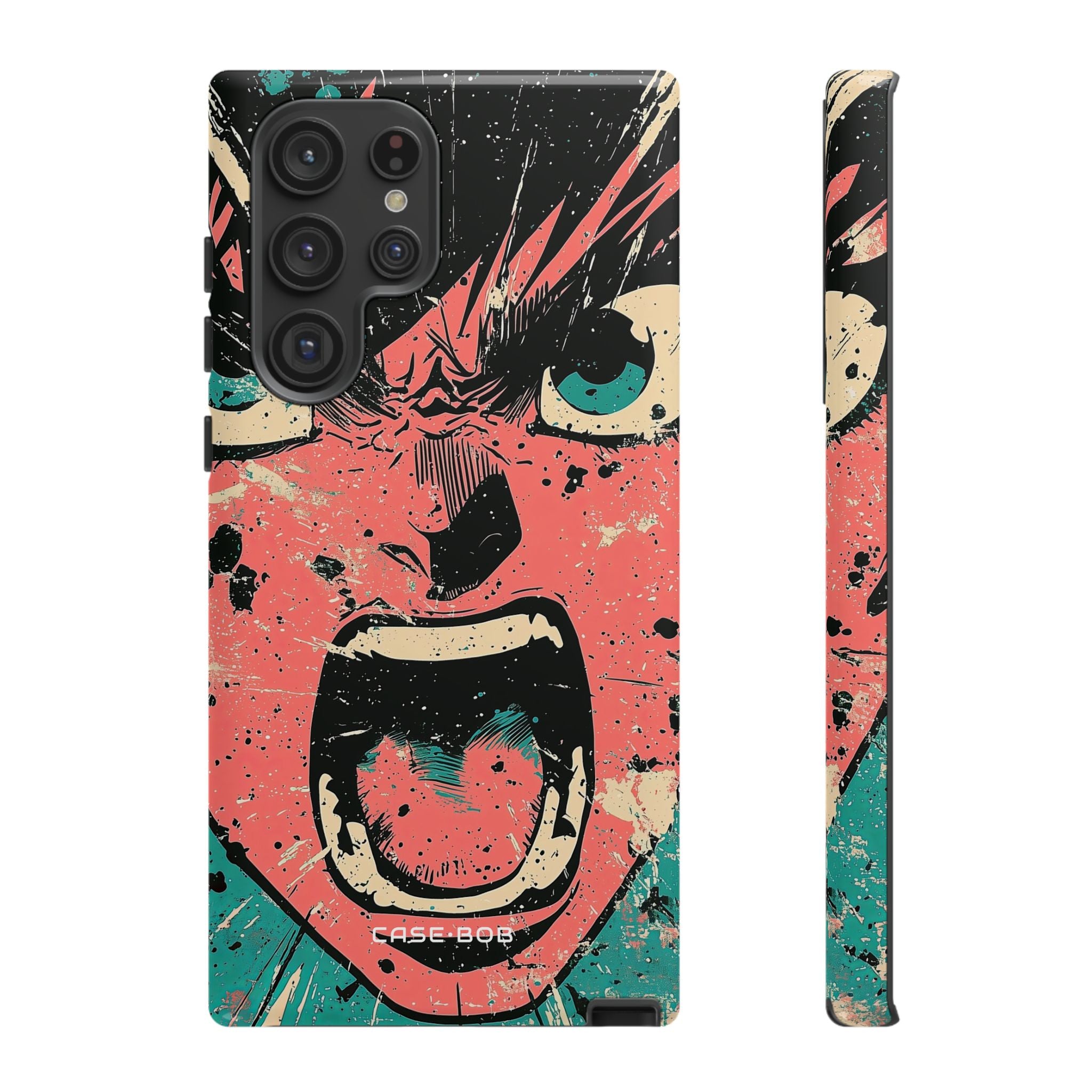 Screaming Face Pink Samsung S22 Ultra Case - Tough