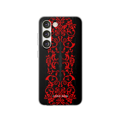 Crimson Spiral Samsung S23 Case - Soft