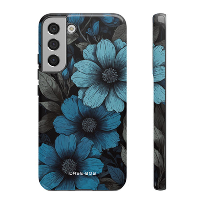 Blue Petal Radiance Samsung S22 Plus Case - Tough