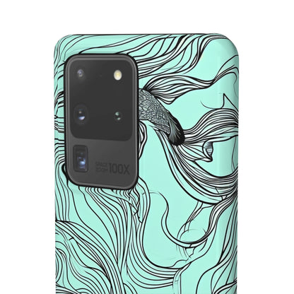 Aqua Serenity | Slim Phone Case for Samsung