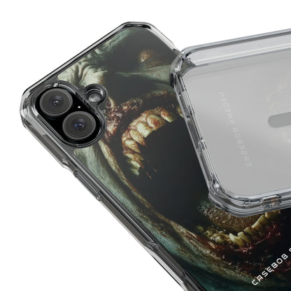 Gothic Wail of Decay iPhone 16 - Clear Impact Phone Case