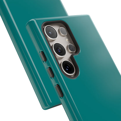 Teal Serenity Minimalism - For Samsung S24