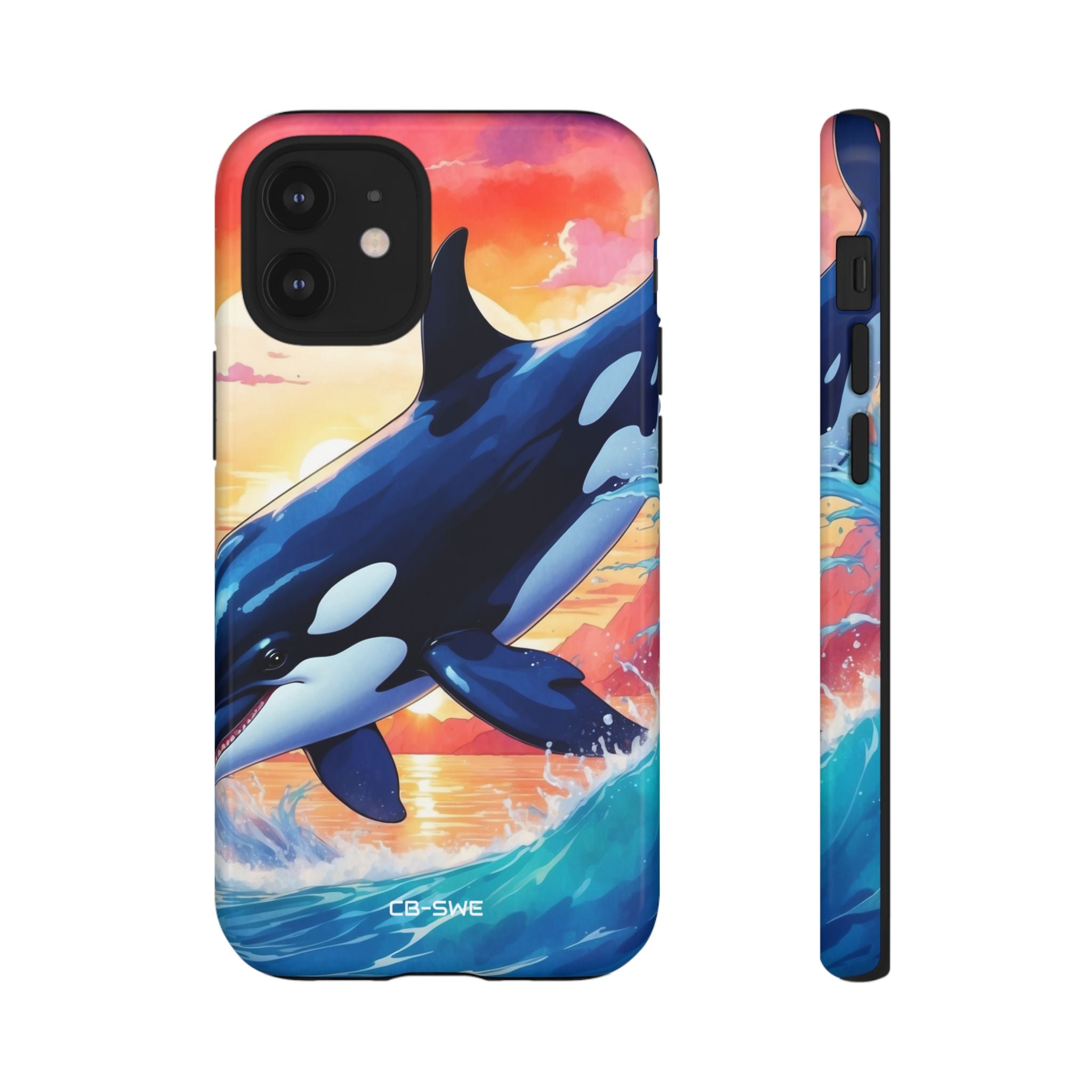 Orca Leaps Joyfully - iPhone Case