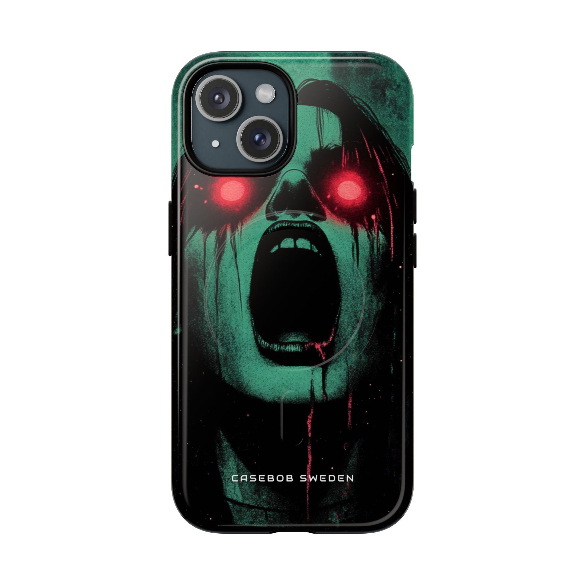 Haunting Glow of Gothic Eyes iPhone 15  Tough+ Phone Case