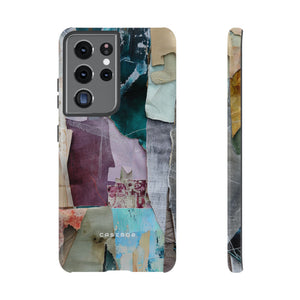 Textured Fabric Fusion - Protective Phone Case