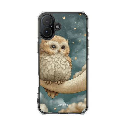 Owls Nestle Moon iPhone Case - Impact