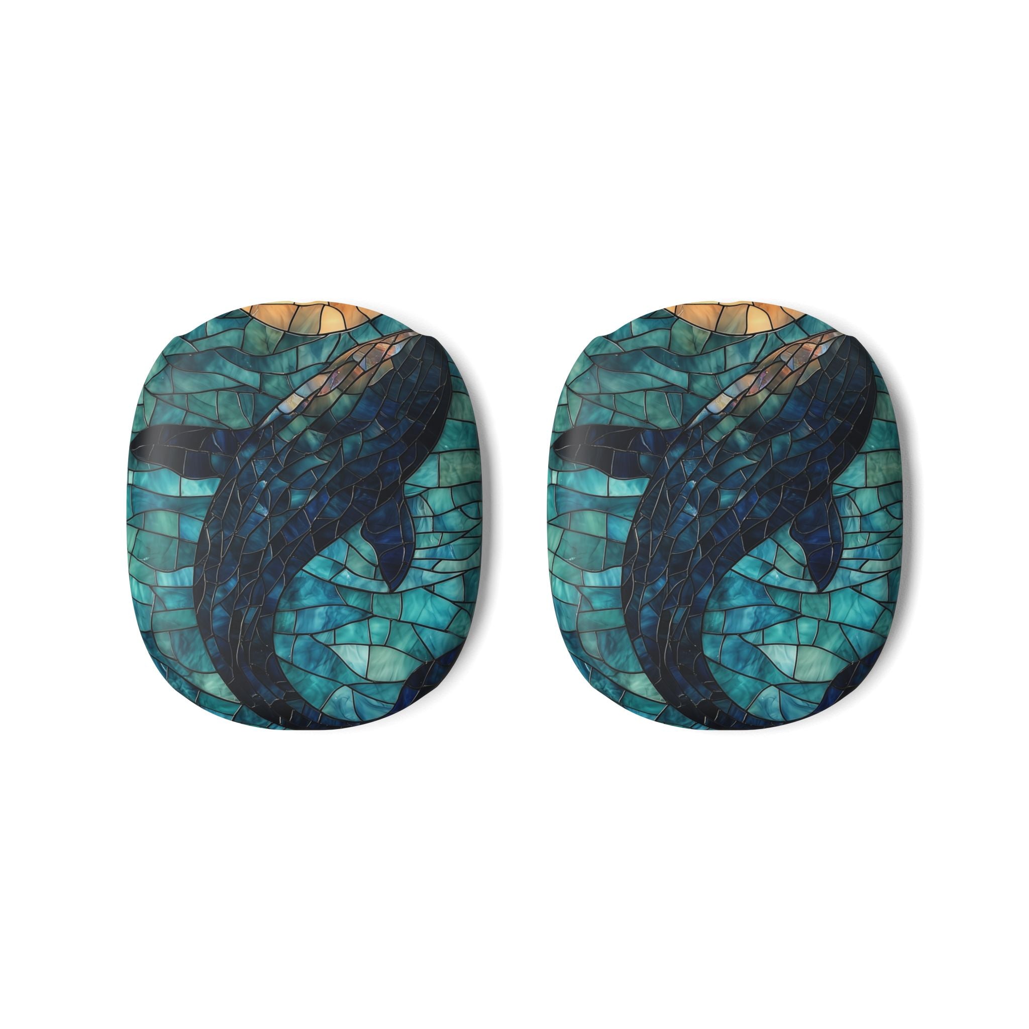 Blue Whale Mosaic - AirPod Max Cover