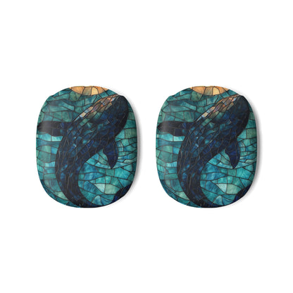 Blue Whale Mosaic - AirPod Max Cover