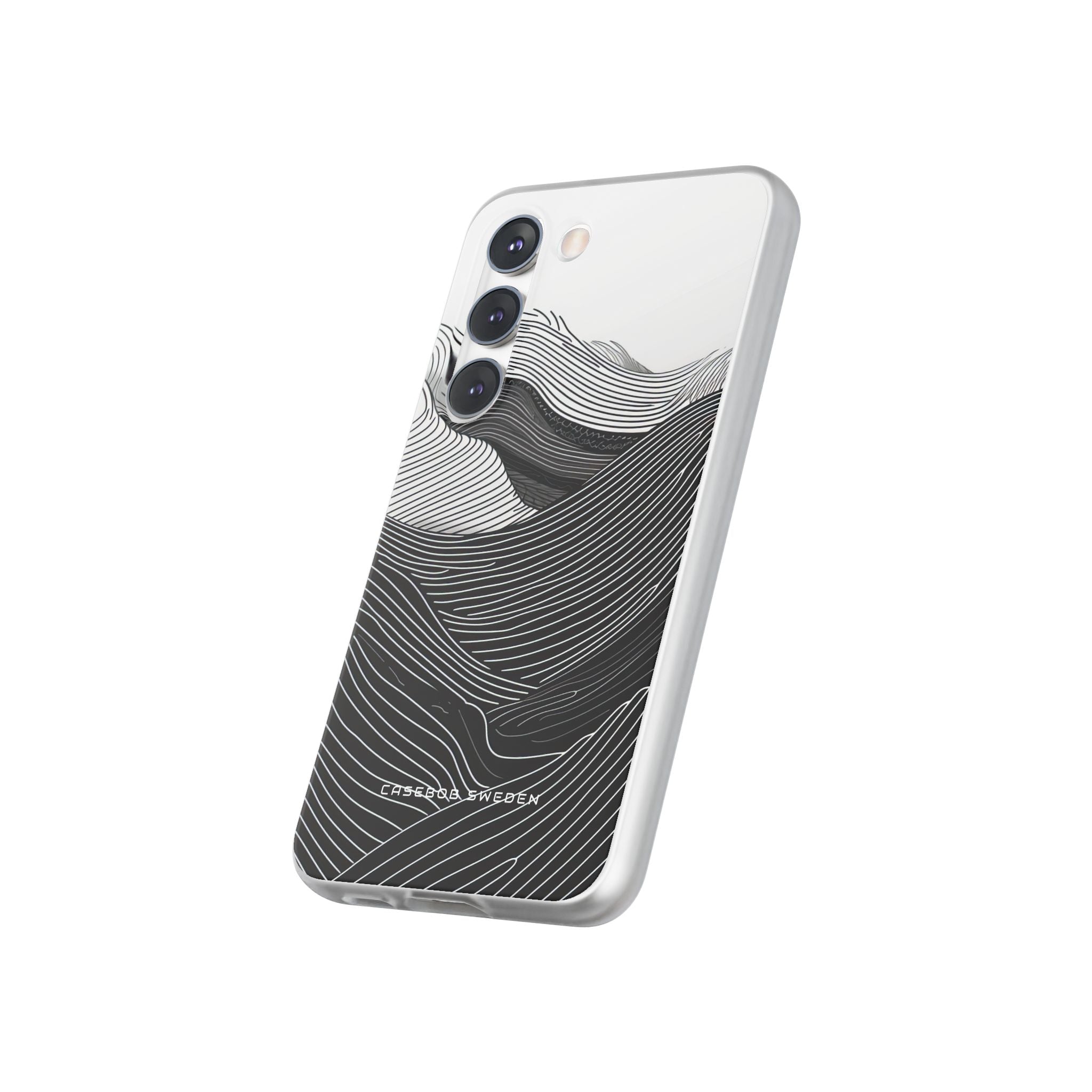 Undulating Horizon Waves Samsung S23 - Flexi Phone Case