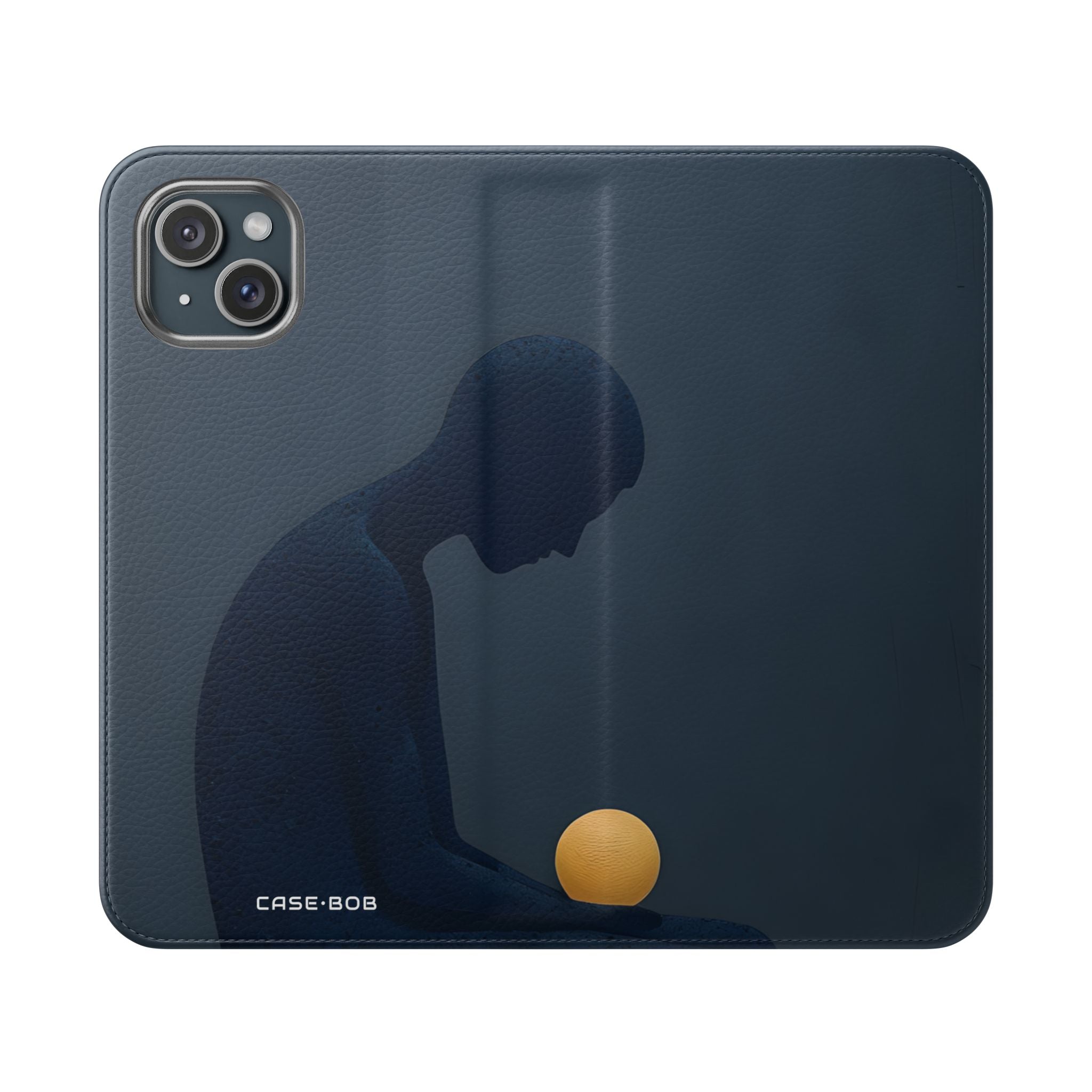 Moonlit Silhouette - iPhone 15 Plus Case - Wallet