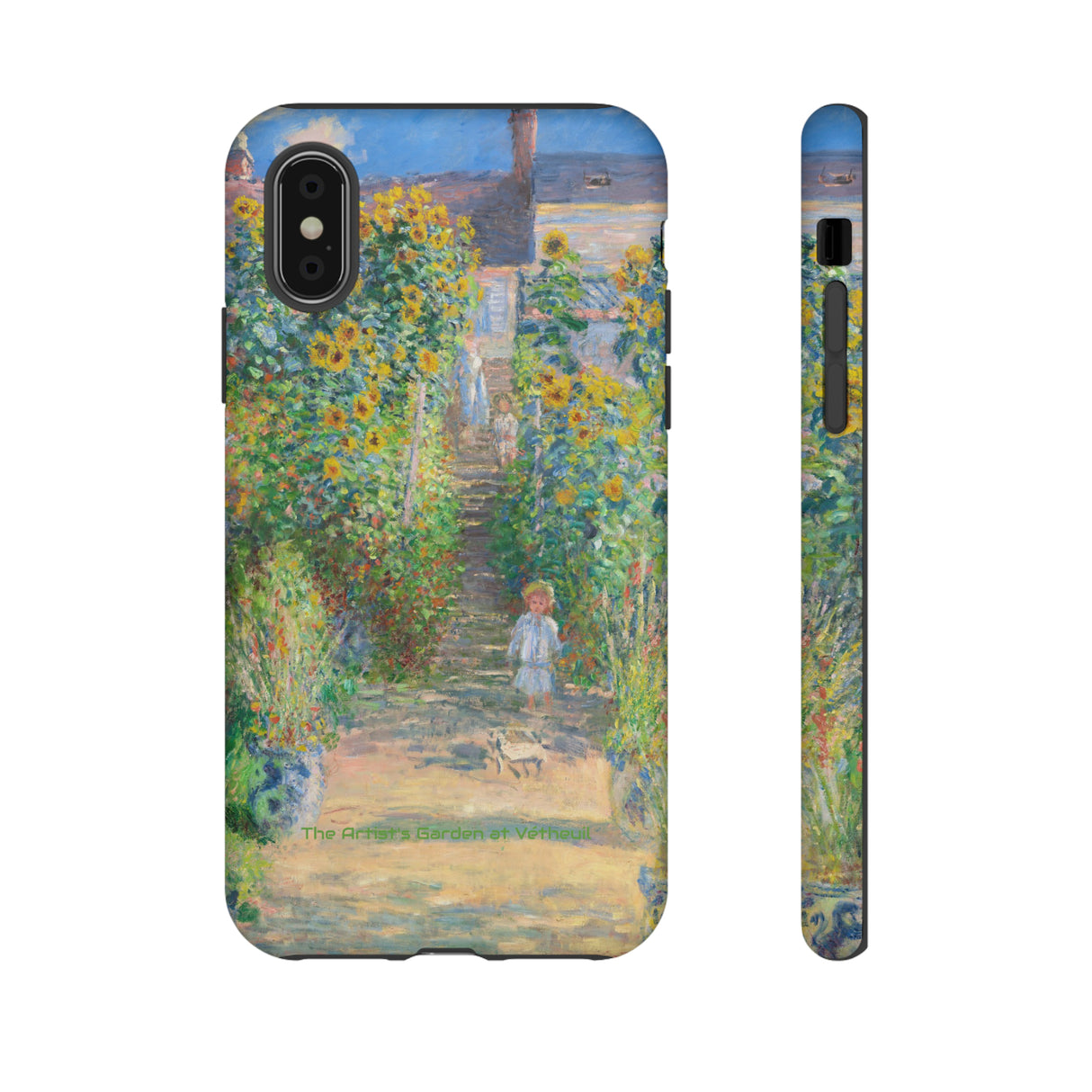 The Artist's Garden at Vétheuil - Protective Phone Case