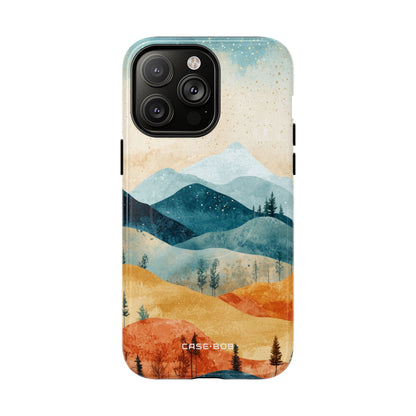 Moonlit Mountains iPhone 14 Pro Max Case - Tough+