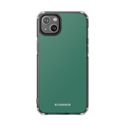 Viridian Green - Clear Impact Case for iPhone