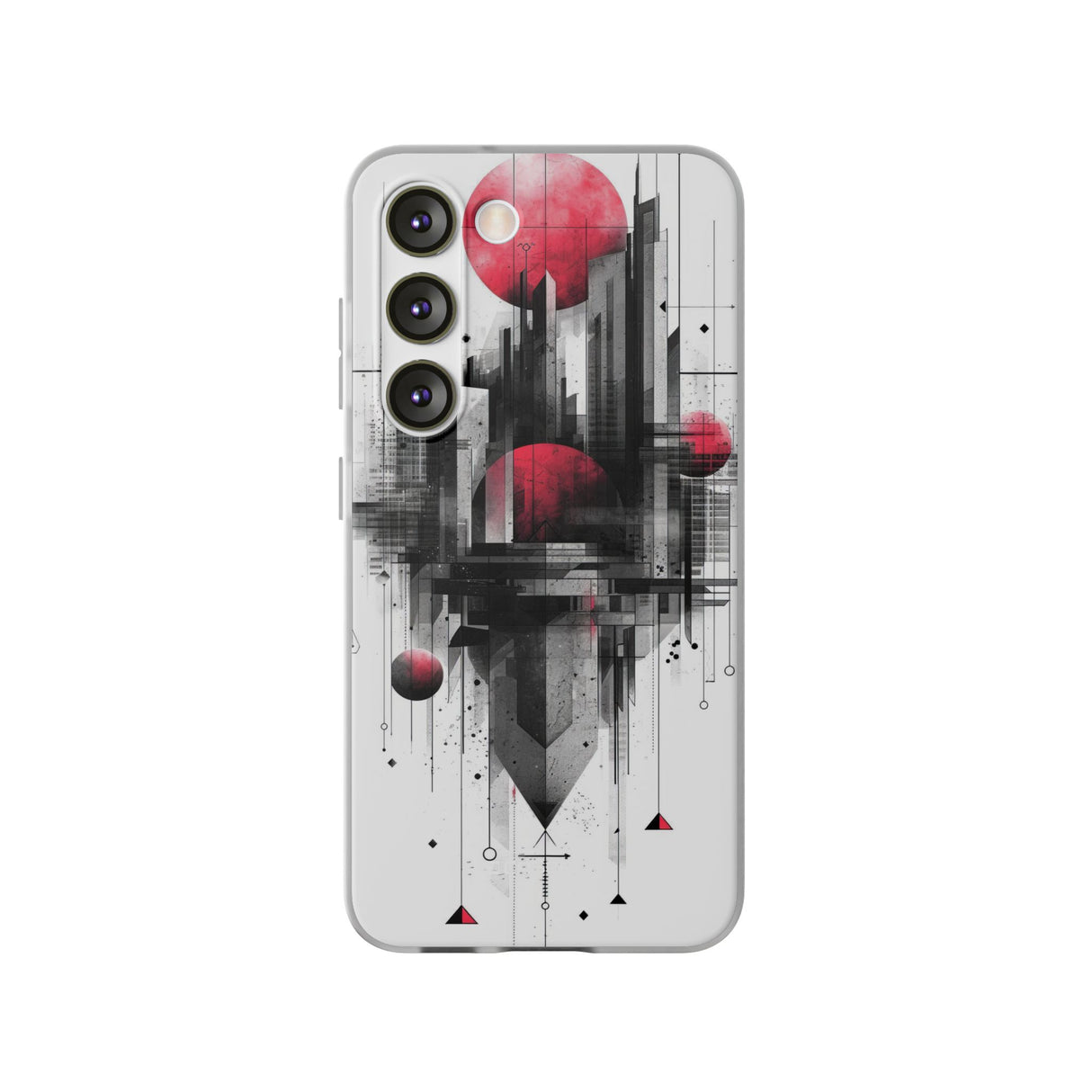 Cyber Gridscape | Flexible Phone Case for Samsung Galaxy