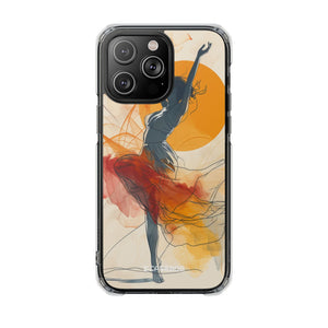 Sunlit Grace - Phone Case for iPhone (Clear Impact - Magnetic)