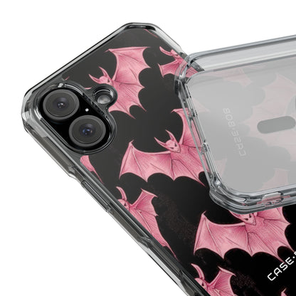 Pink Batwave iPhone 16 Case - Impact