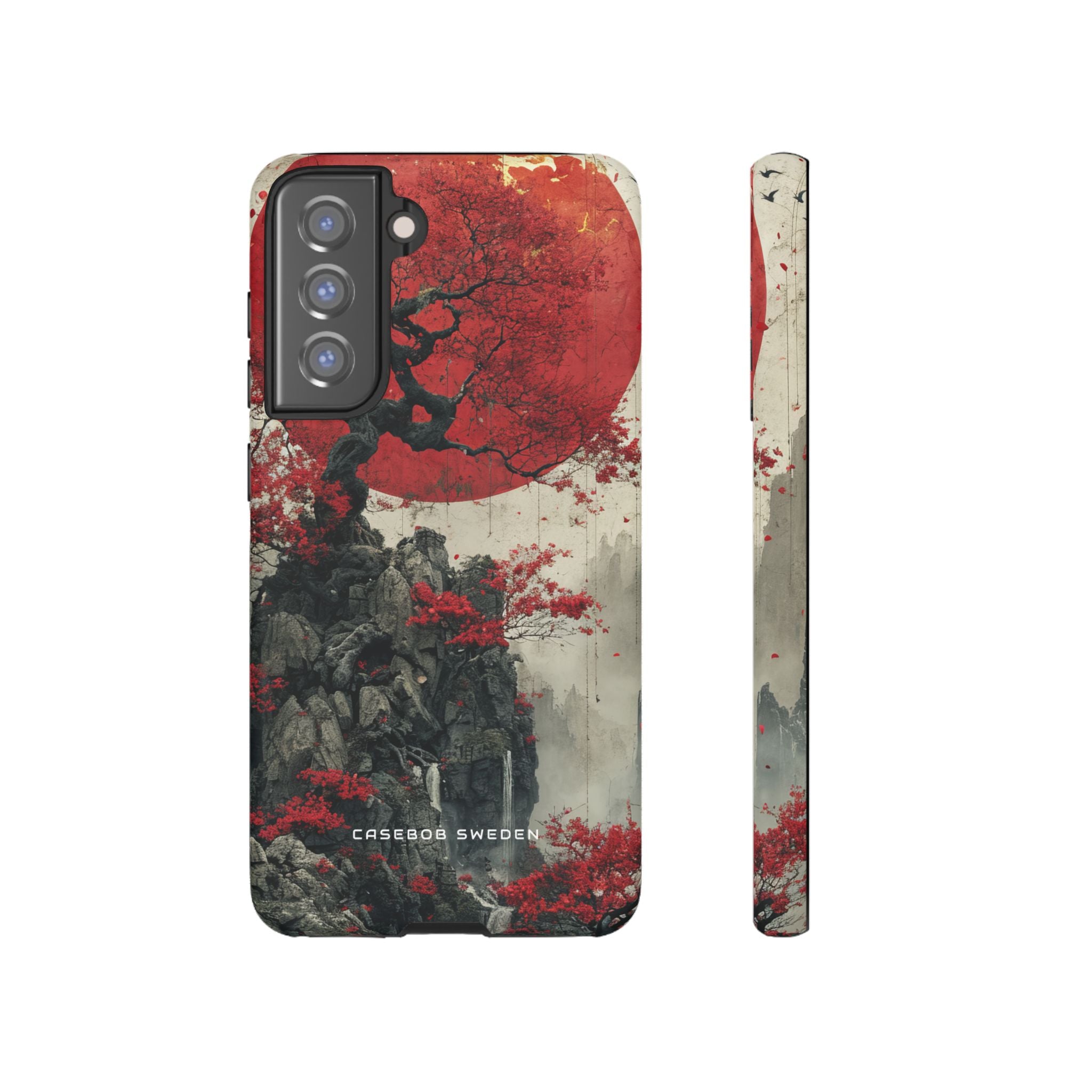 Zen Serenity in Red Harmony  Samsung S21 - Tough Phone Case