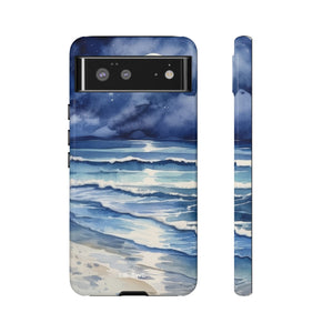 Moonlight Reflects Waves - Google Pixel Case