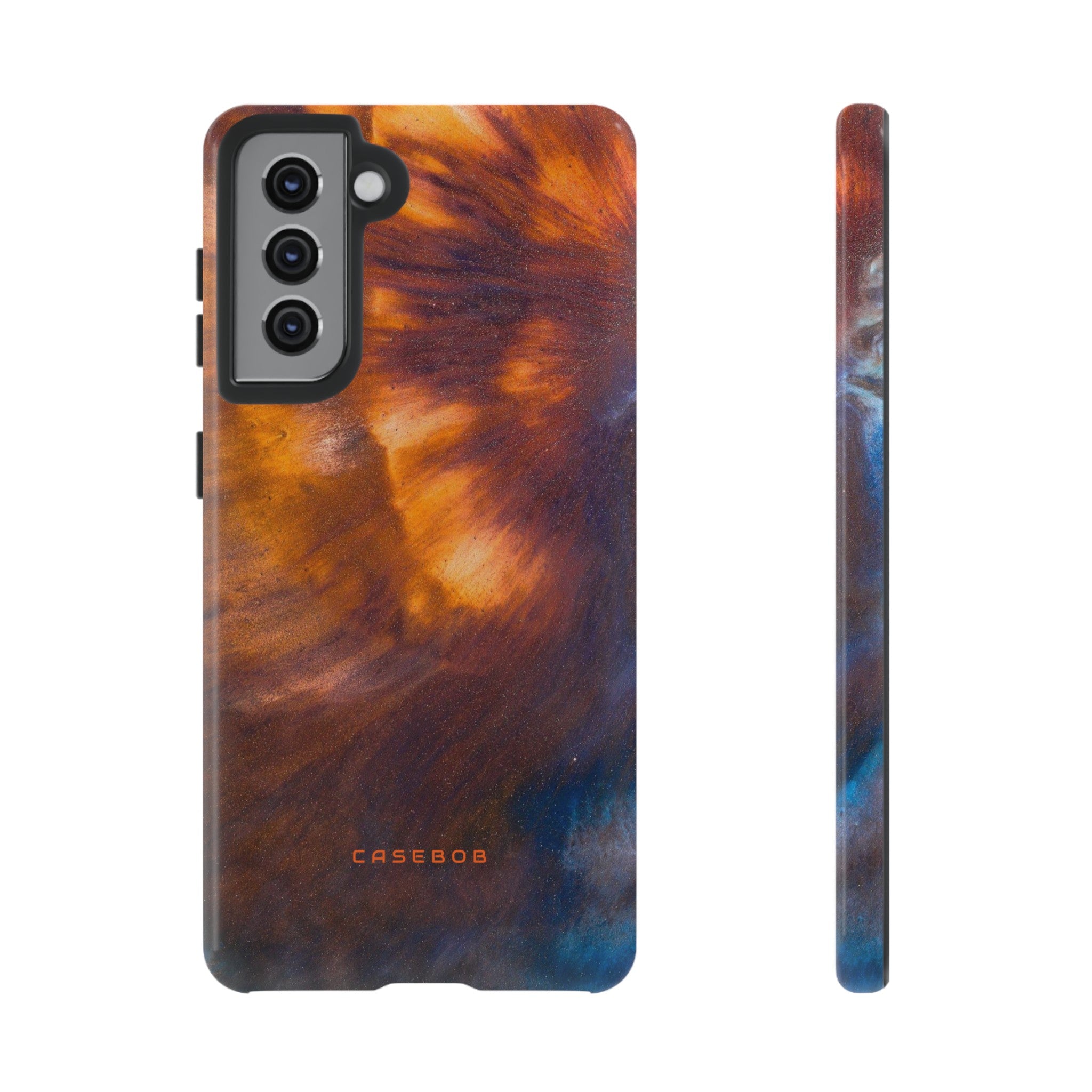 Solar Flare Ink Art - Protective Phone Case