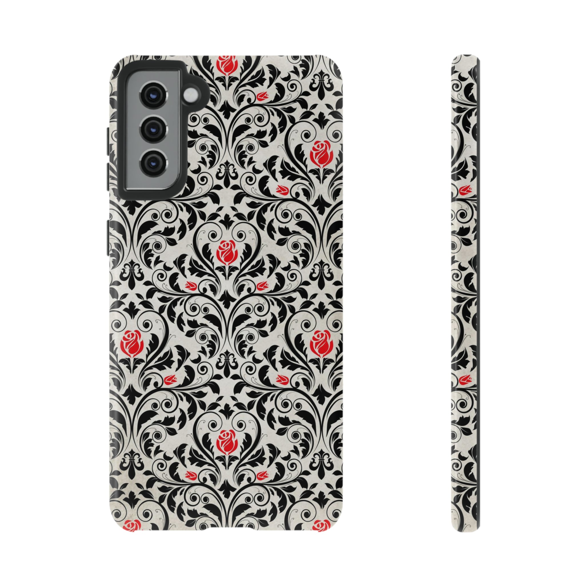 Centti Gothic Flower - Protective Phone Case