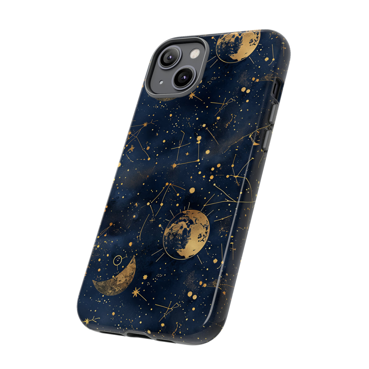 Celestial Zodiac Whispers - Protective Phone Case