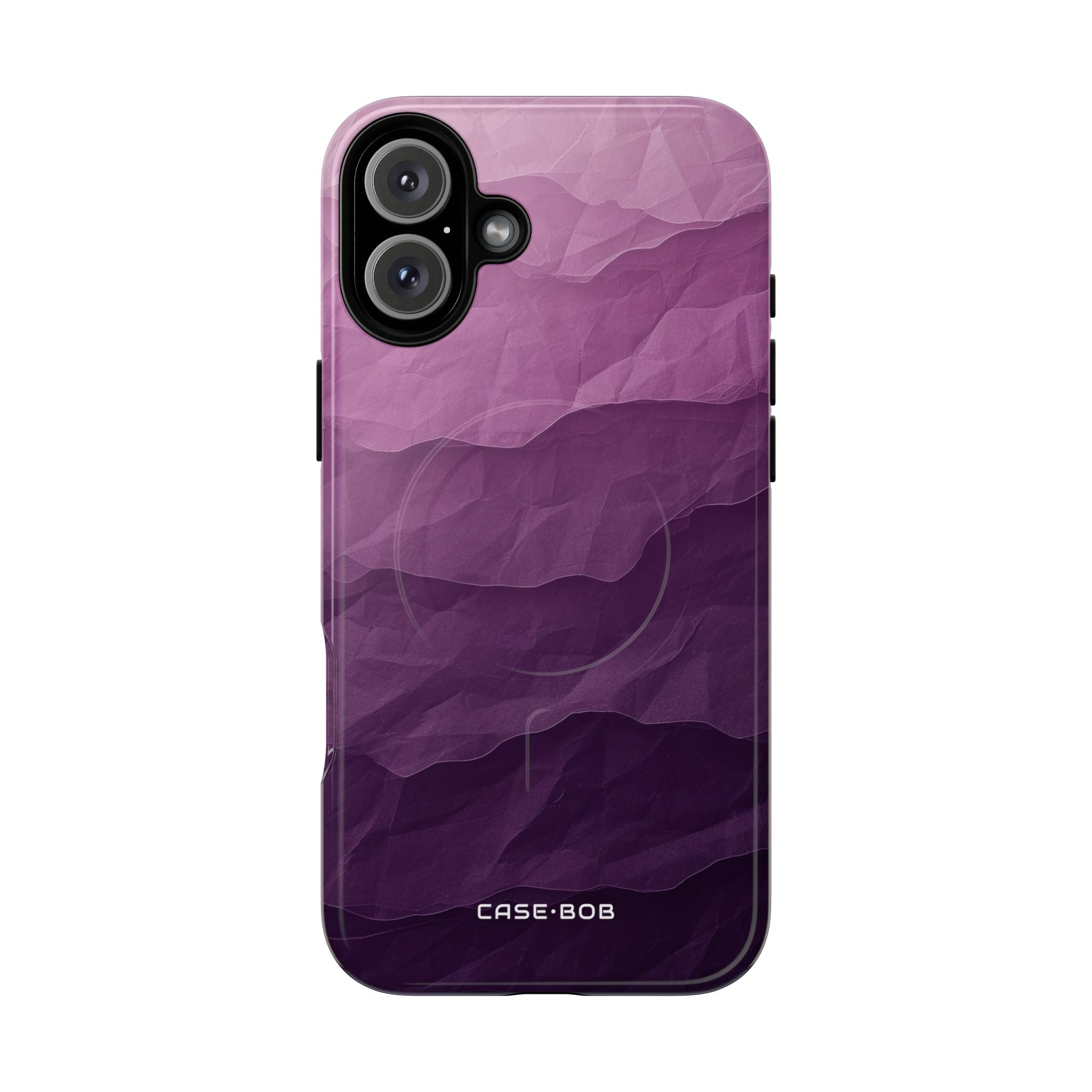 Purple Wave Layers iPhone 16 Plus Case - Tough+