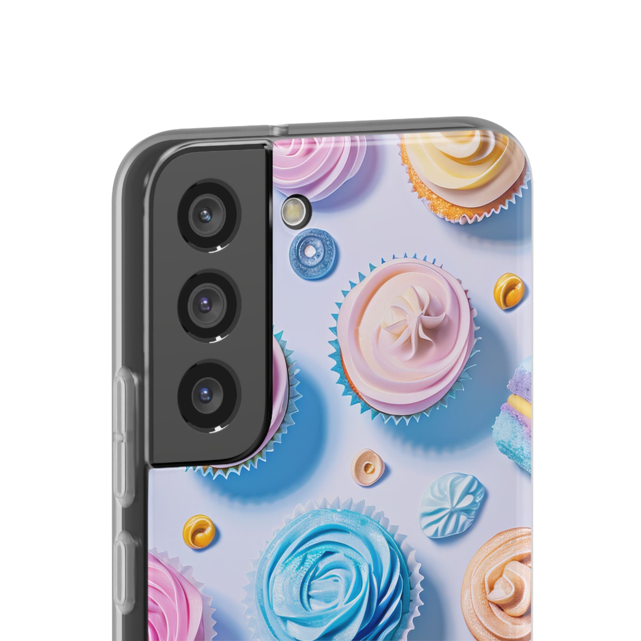 Pastel Whimsy Desserts - Flexi Samsung S22 Phone Case