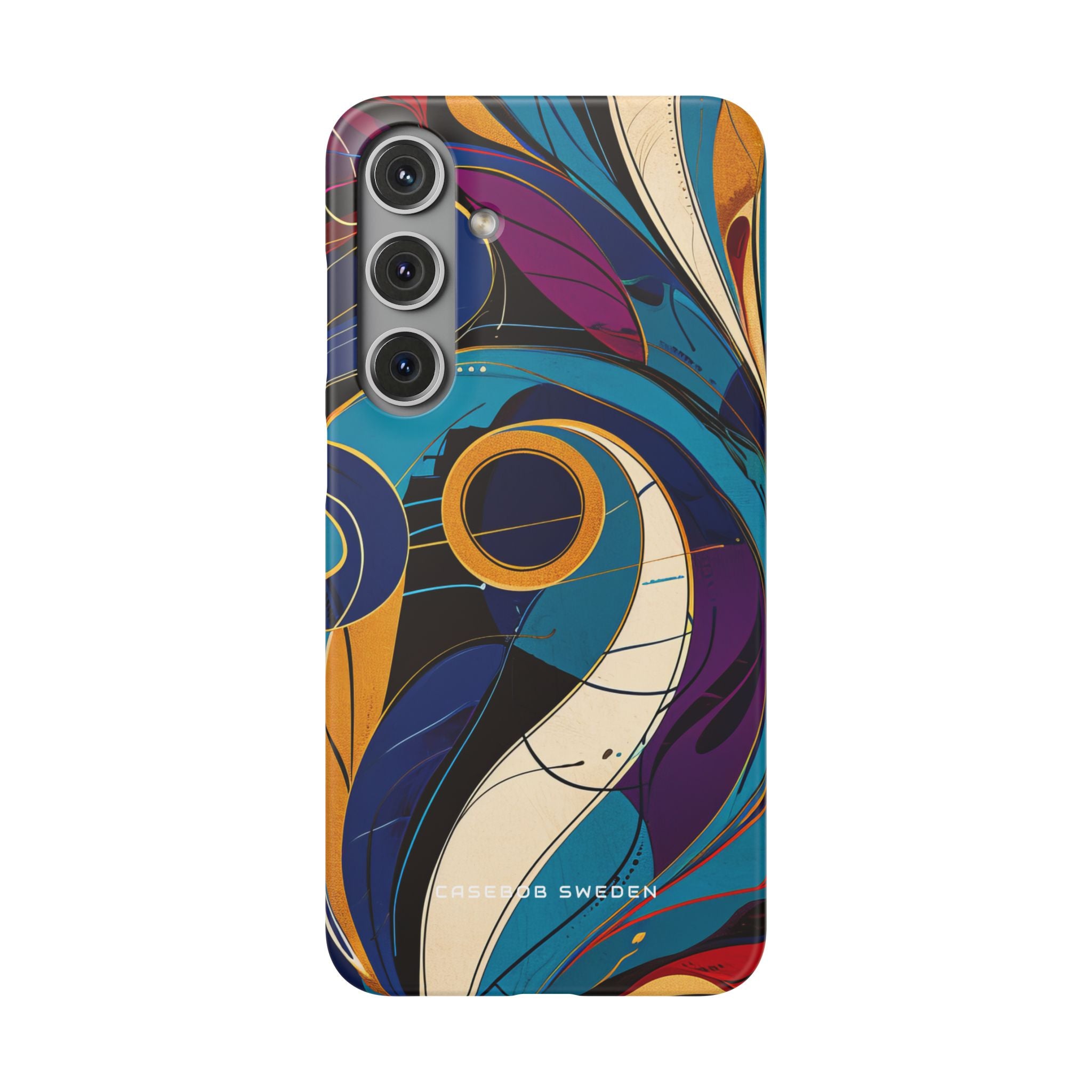 Vintage Vortex Harmony Samsung S24 - Slim Phone Case