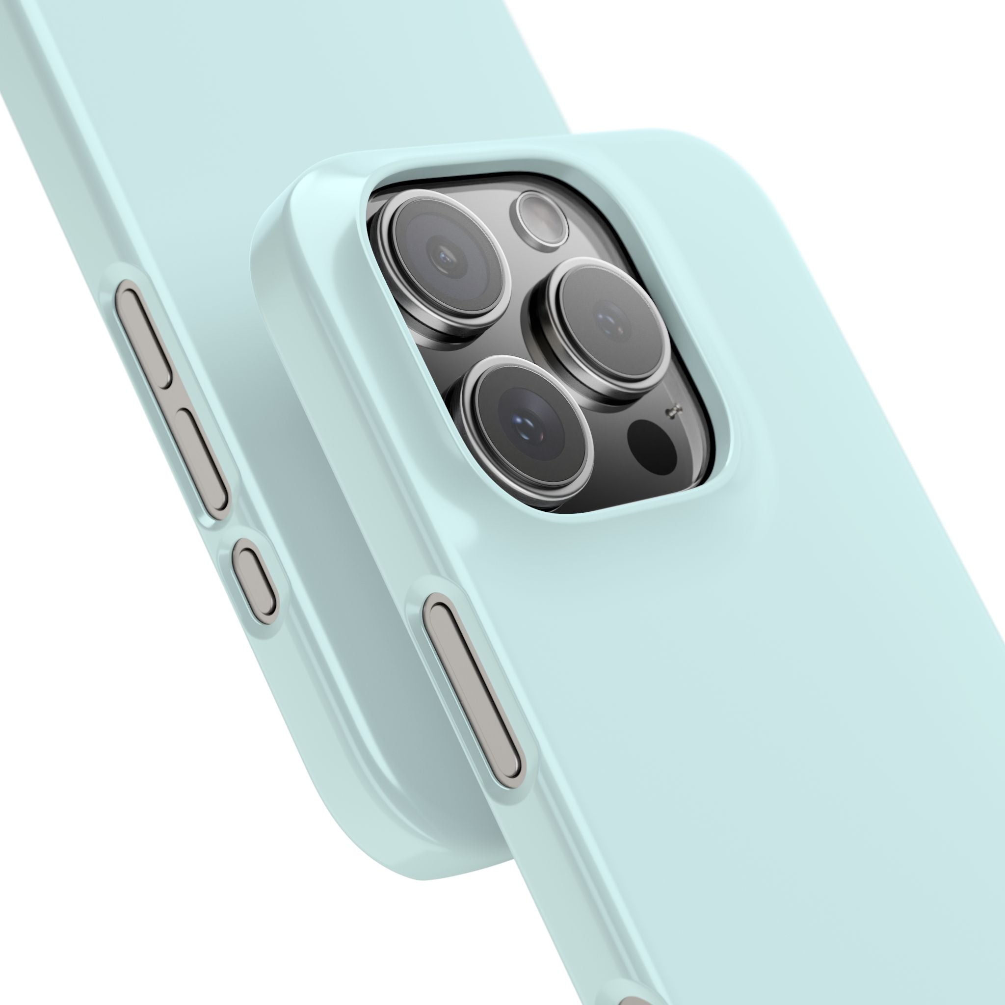 Light Cyan iPhone 16 - Slim Phone Case