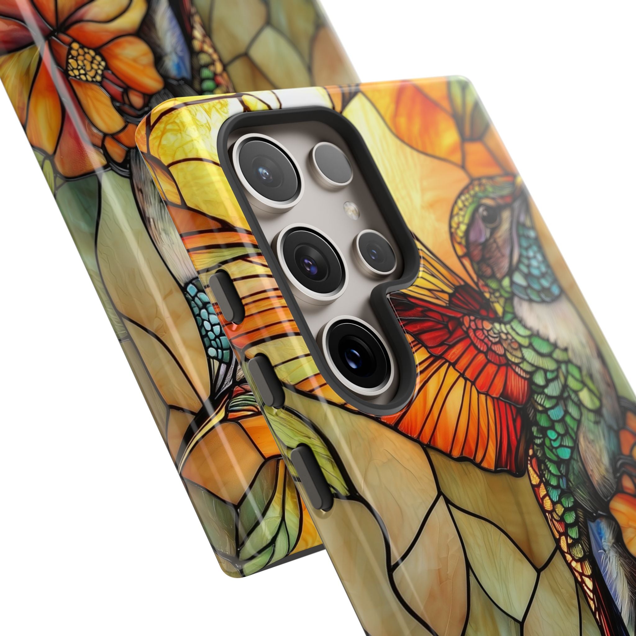 Hummingbird Dances Among Flowers - Samsung Case