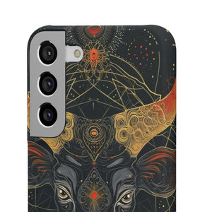 Celestial Taurus Mystique | Slim Phone Case for Samsung