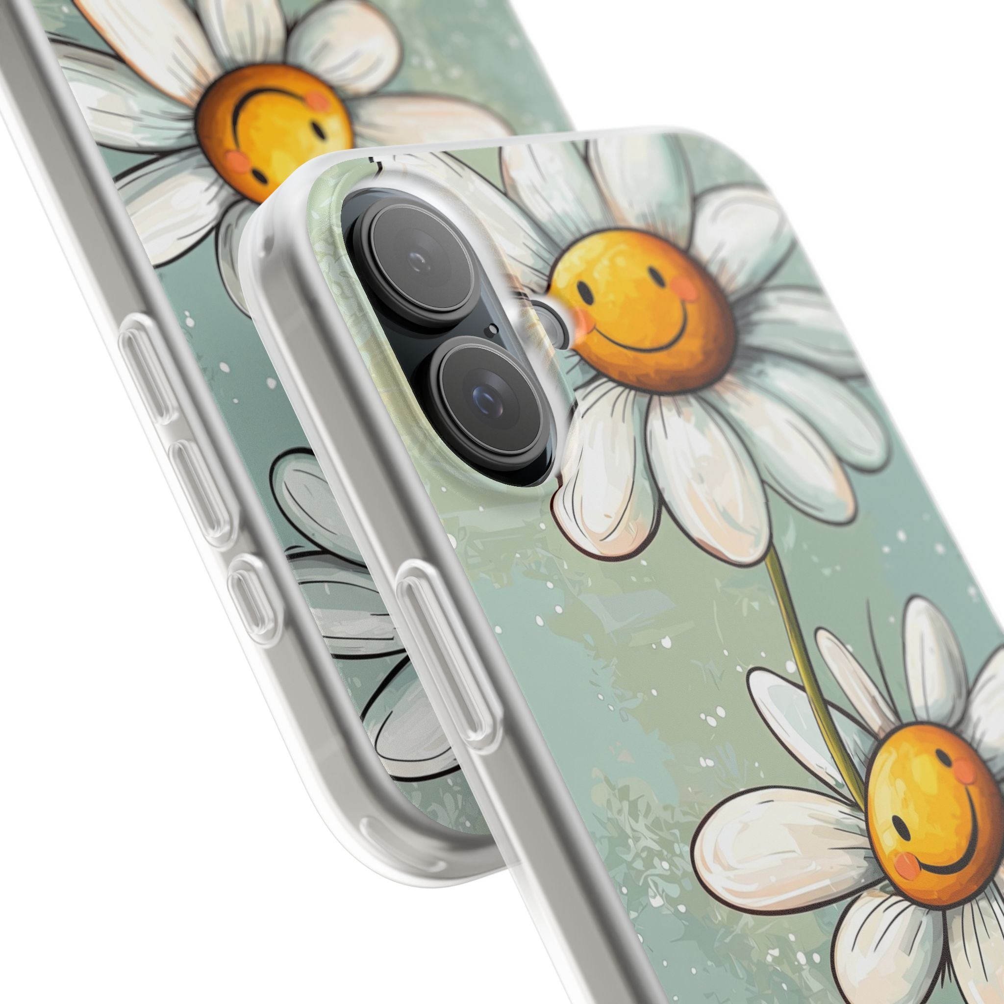 Sunny Daisy Smiles iPhone 16 Plus Case - Soft