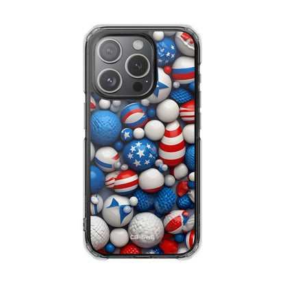 Festive Spheres Cluster iPhone Case - Impact