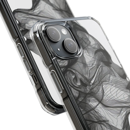 Windswept Woman Lines iPhone 15 - Impact Clear+