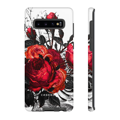 Serarose Gothic Flower - Protective Phone Case