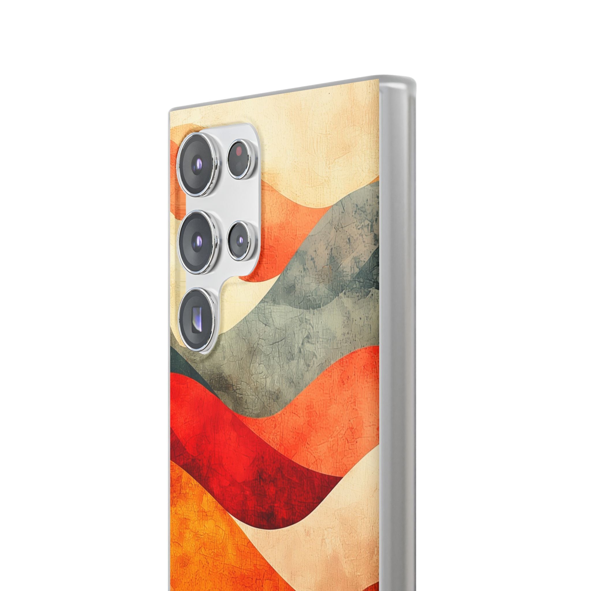 Cracked Wave Sunset Samsung S23 Ultra Case - Soft