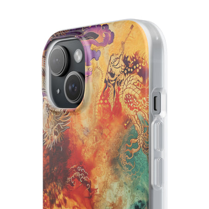 Dragon Ember iPhone 15 Case - Soft